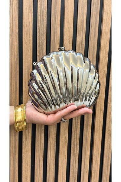 GP GUES POLO Oyster Evening Bag Special Occasion Bag