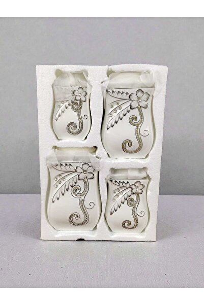 AR Porcelain spice jars, set of 4 pieces