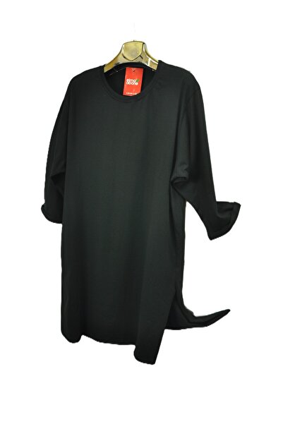 elma abone Plus Size Compact Combed Cotton Tunic