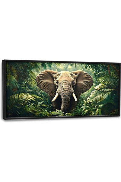 ALAYRA International لوحة فنية جدارية قماشية جميلة بإطار خارجي مقاس 50×100 سم...