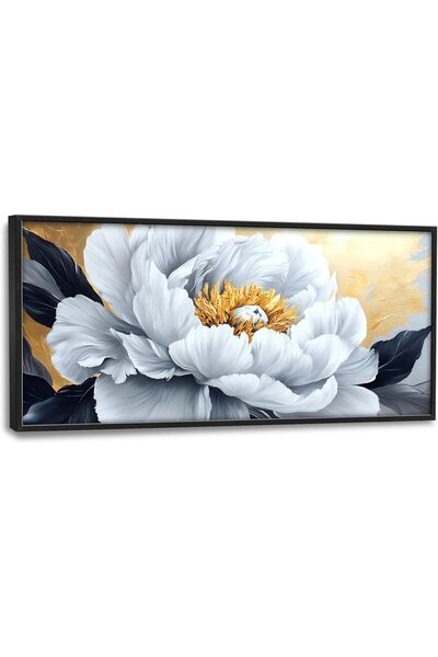 ALAYRA International لوحة فنية جدارية قماشية جميلة بإطار خارجي مقاس 60×120 سم...