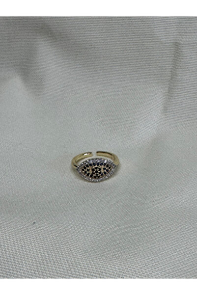 bijuxbymrv Navy Blue Zircon Stone Eye Ring