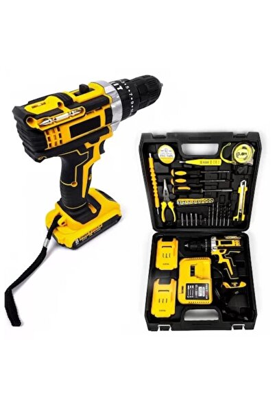 Campion Mașină de găurit și șurubelniță CMP 48V, 8Ah, 30 de accesorii, 2 baterii