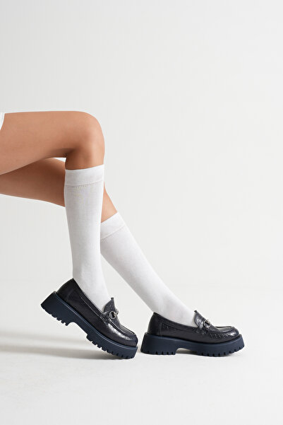 Akçetin Moda Pantofi mocasini casual de zi cu zi cu talpă groasă