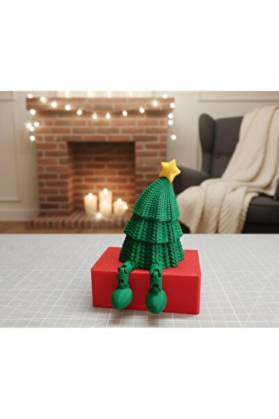 Figmentra Χριστουγεννιάτικο δέντρο με πόδια 8 εκ