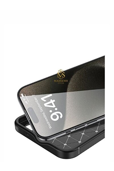 Massemr Xiaomi Mi 15 Pro Case Auto Focus Carbon Cover Shock-Absorbing Slim Design Premium Protection Cover