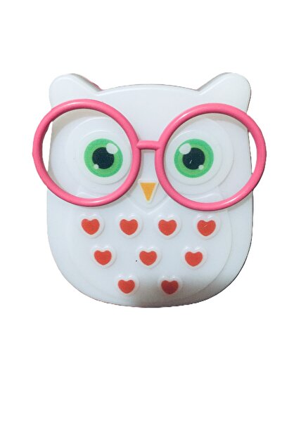 NisaLuce Çocuk Ledli Gece Lambası /Baykuş-63695 Yeşil*Pembe