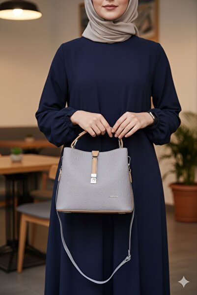 Just Polo Women's Original Adjustable Long Strap Medium Size Hand and Shoulder Bag Shopper