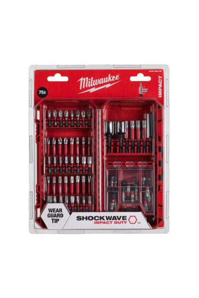 Milwaukee Electric Tool Set biți ShW XL, 75 bucăți