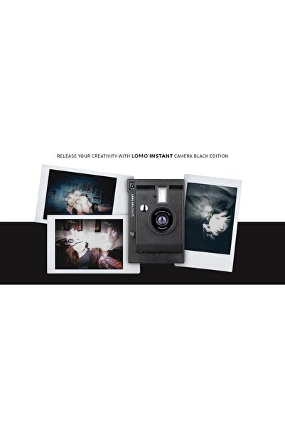 Lomography كاميرا لومو إنستانت - أسود