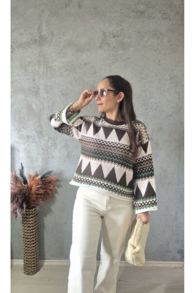 Butik ETNIK DESENLI TRIKO