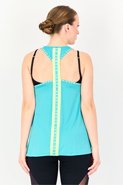 Under Armour Women Loose Fit Sleeveless Training Tank Top, Green