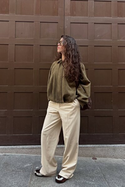 Perryes Women's Premium Suede Epaulet Bomber Jacket