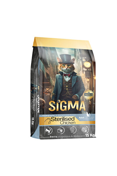 Sigma 15kg KISIRLAŞTIRILMIŞ KEDİ MAMASI - STERILIZED CAT FOOD