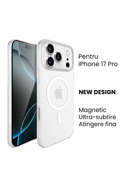 Flippy Skin-feeling magnetic cool white iPhone17pro