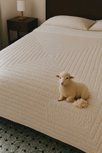 PUFBU Single Sheep Wool Quilt