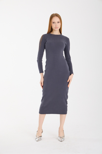 Belinay fashion Rochie cu mânecă lungă Half Fisherman