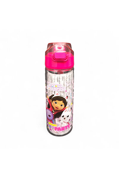 WİGGLE Gabby's Doll House 500 ml Straw Bottle/Water Bottle