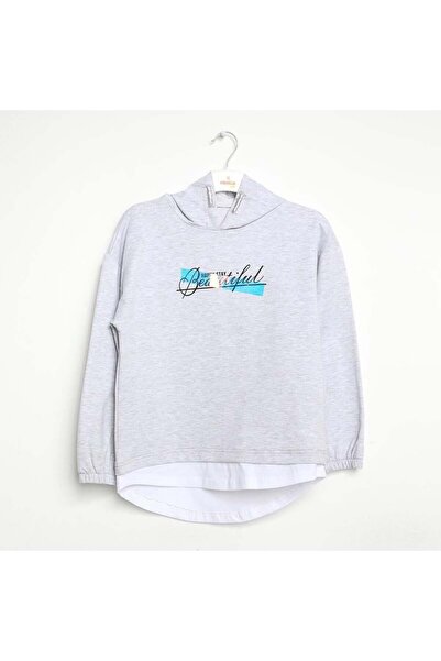 NANİCA Kız Çocuk Kapşonlu Sweatshirt 6-16 Yaş - 422313