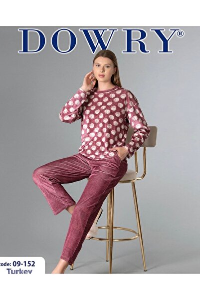 Dowry Store Velvet Women's Stylish Pajama Set