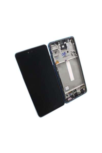 Samsung Display compatible Galaxy A52 2021 A526 5G Display compatible Service Pack with Blue Frame