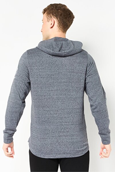 Under Armour Men Loose Fit Long Sleeve Outdoor Hoodie, Grey