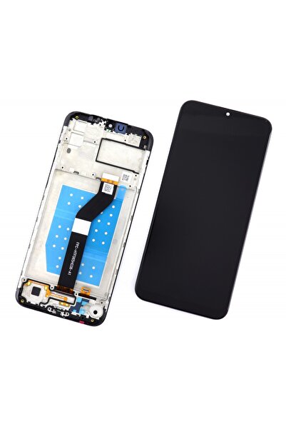 Motorola Display compatibil Moto G8 Power Lite XT2055 cu Rama Black Negru