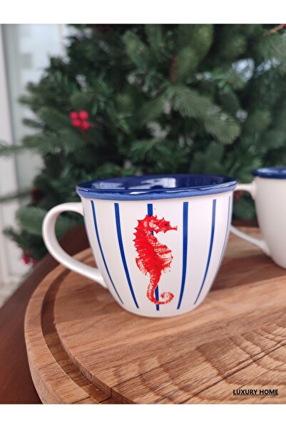 Madame Coco Marines Vague 2-Piece Mug Set