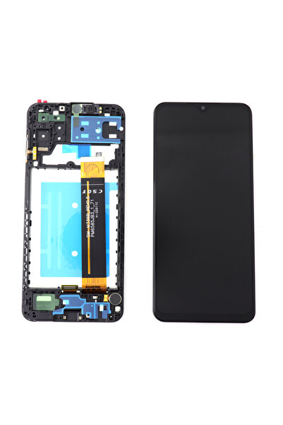 Samsung Συμβατή οθόνη Galaxy A13 A137 OEM με μαύρο πλαίσιο