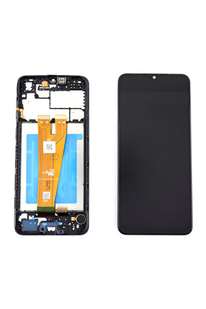 Samsung Οθόνη συμβατή με Galaxy A04 2022 A045 με μαύρο πλαίσιο