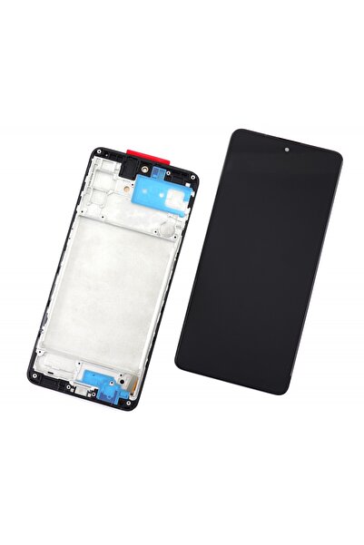 Samsung Display compatibil Galaxy M51 M515 TFT cu Rama Black Negru