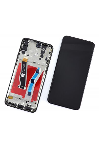 Huawei Display compatibil P Smart Z STK-LX1 cu Rama Black Negru