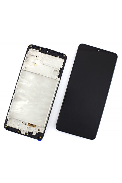 Samsung Συμβατή οθόνη OLED Galaxy M22 M225 με μαύρο πλαίσιο