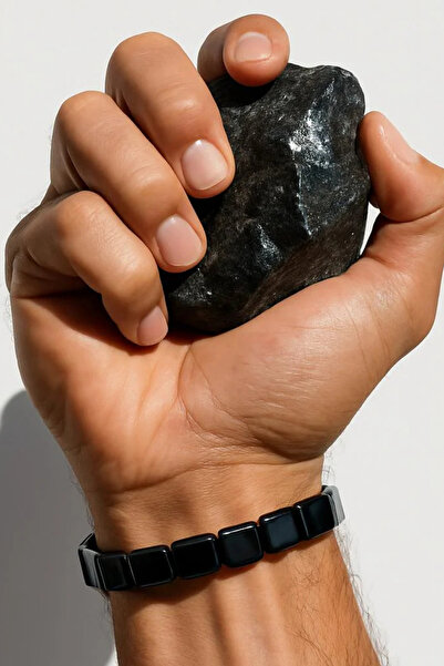 Yebege Doğal Hematit Bileklik - Stil ve Şıklığı Bir Arada Taşıyın