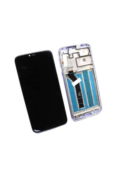 Motorola Οθόνη συμβατή με το Moto G7 Power XT1955 Dsiplay Service Pack με μωβ...