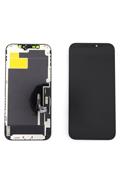Apple Συμβατή οθόνη iPhone 12 Pro TFT Incell AG Negru Black High Copy Calitat...