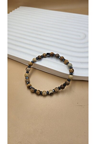 AURA Odun Jasper Natural Stone Bracelet