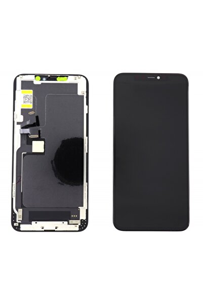 Apple Display compatibil iPhone 11 Pro Max TFT Incell AG Negru Black