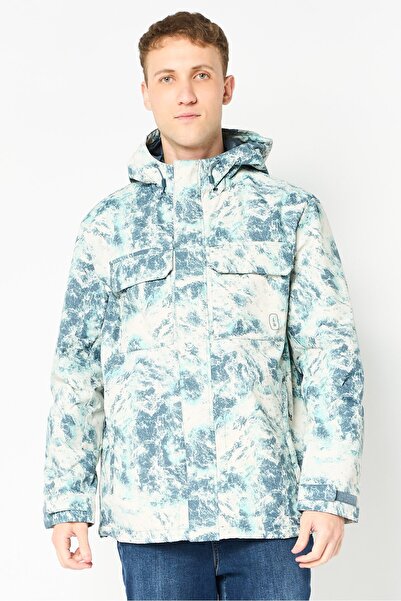 Bass Outdoor Men Camouflage Parka Jacket, Multicolor