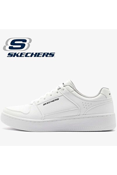 SKECHERS Sport Court 92 232478 Sneaker Erkek Spor Ayakkabı BEYAZ