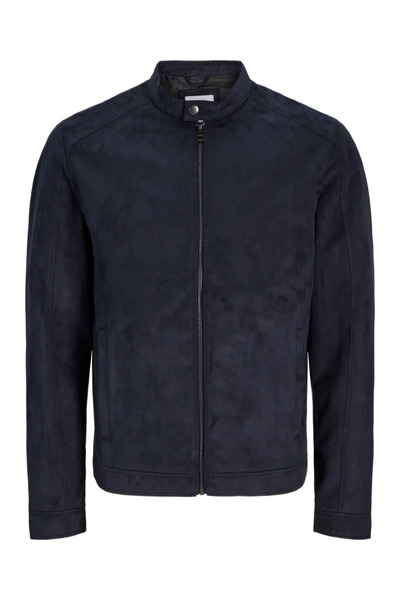 Jack & Jones J&J Trendy Men's Biker Style Pu Leather Jacket