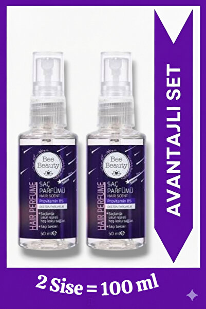 Bee Beauty Intense Saç Parfümü 50ml x 2 Adet