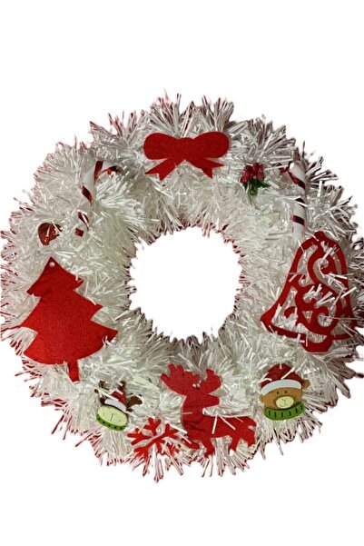 şahane parti New Year's Wreath Decoration Door Decoration