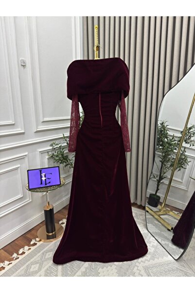 Seela Elegant, soft, and attractive winter evening dress