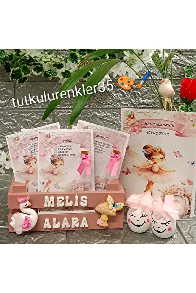 tutkulu renkler35 40 uçurma sepeti Kırk uçurma sepeti Bebek hediyelik