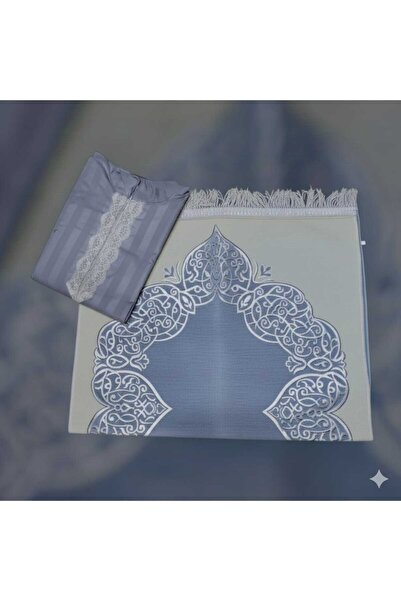 Elegant Women's prayer mat set with sheet