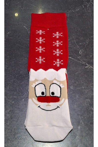 AURA CONCEPTS YILBAŞI HEDİYELİK DESENLİ ÇORAP