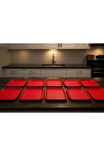 PEARSTORE 20 Adet 20x30a Fast Food Tepsisi - , Servis Tepsisi , - Sunum Tepsi...