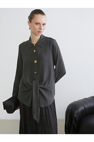 LC Waikiki Standard Fit Tie-Up Women's Shirt for Style Enthusiasts from Uzg S...