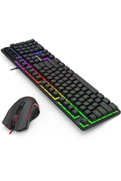 REDRAGON S137 Gaming Kit (4-in-1) - Keyboard, Mouse, Headphones, Mousepad